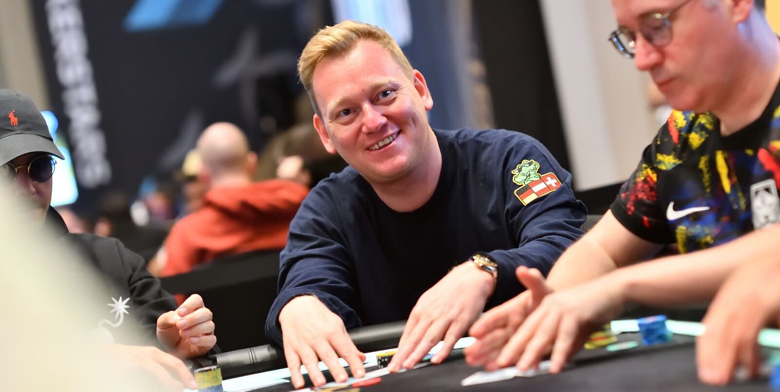 Jens Knossalla spielt mit GRND on Tour Poker
