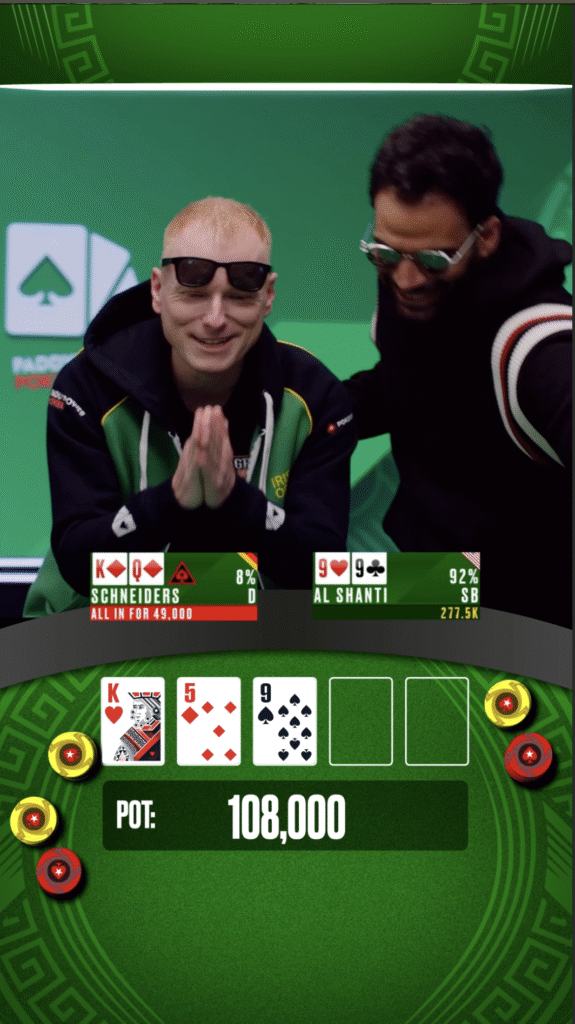 Felix xflixx Schneiders vom Team GRND muss seine Träume am Feature Table des Irish Open Main Events begraben
