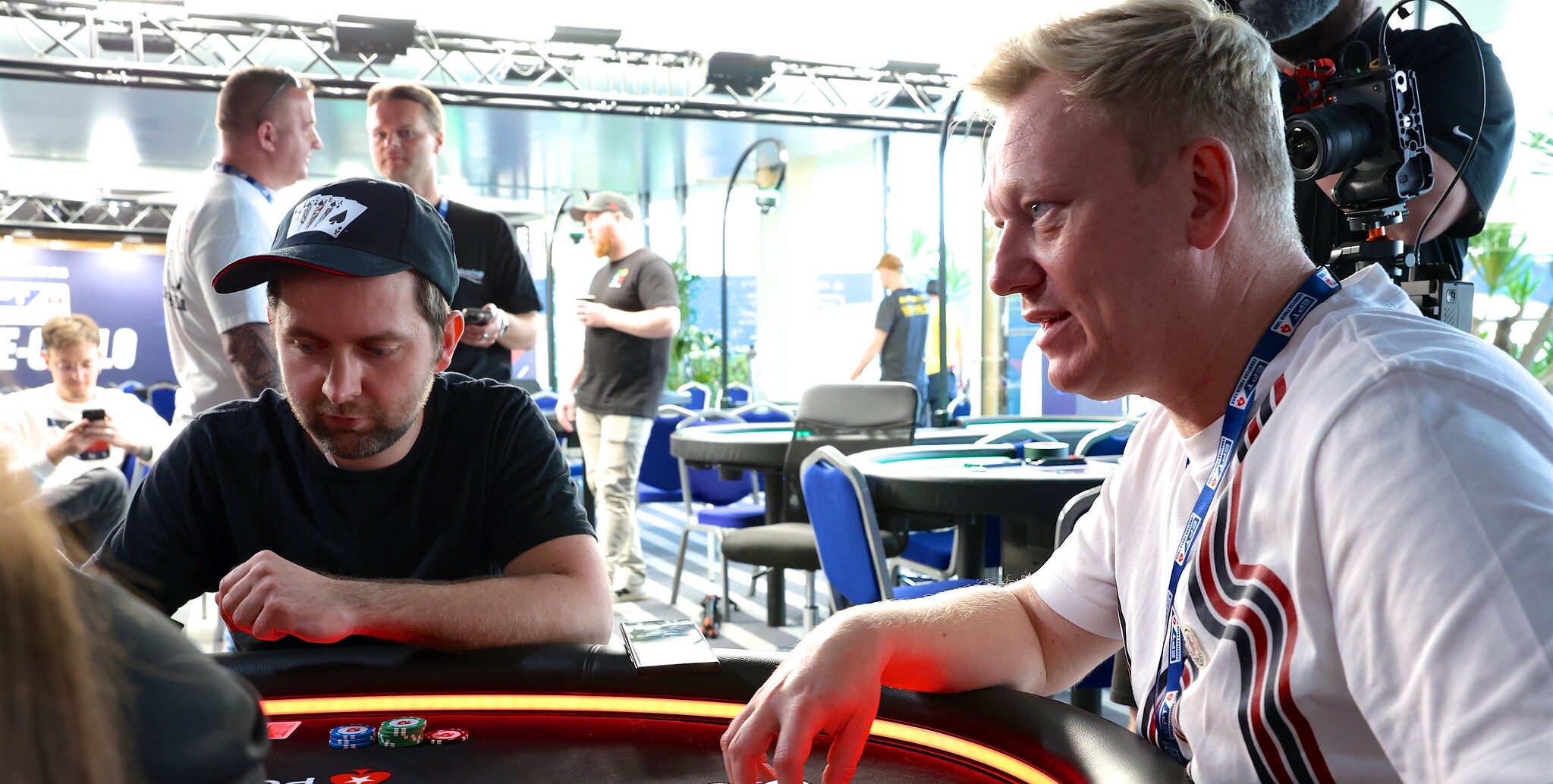 Jens Knossi Knossalla und Adam SkylineTV Wolke im Kampf um die Trophy der Spin&Go Challenge