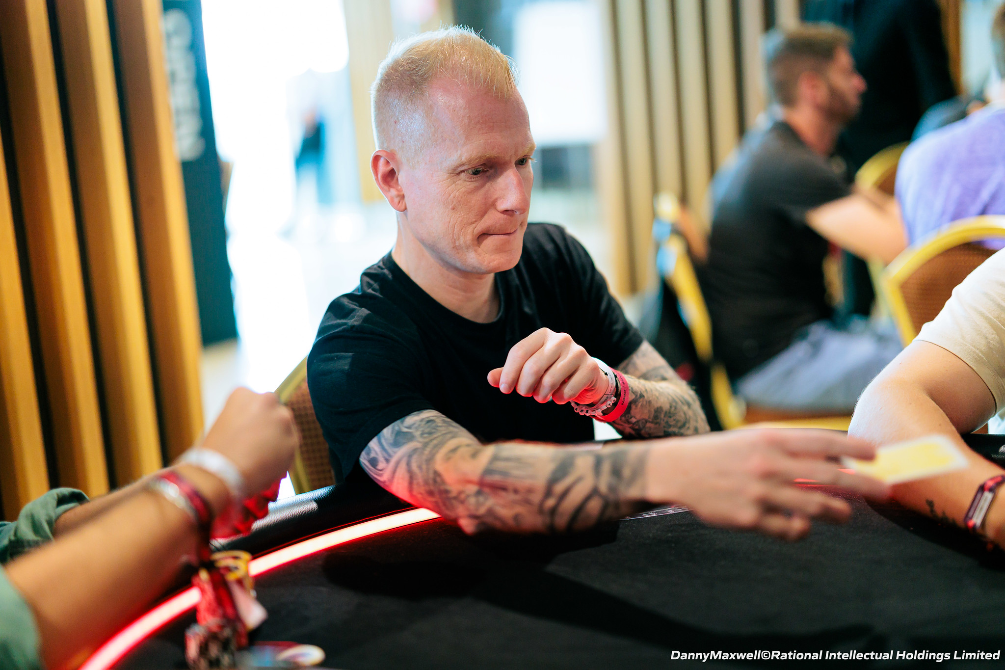 Felix im PokerStars Open Malaga 2025 Main Event Day 1a
