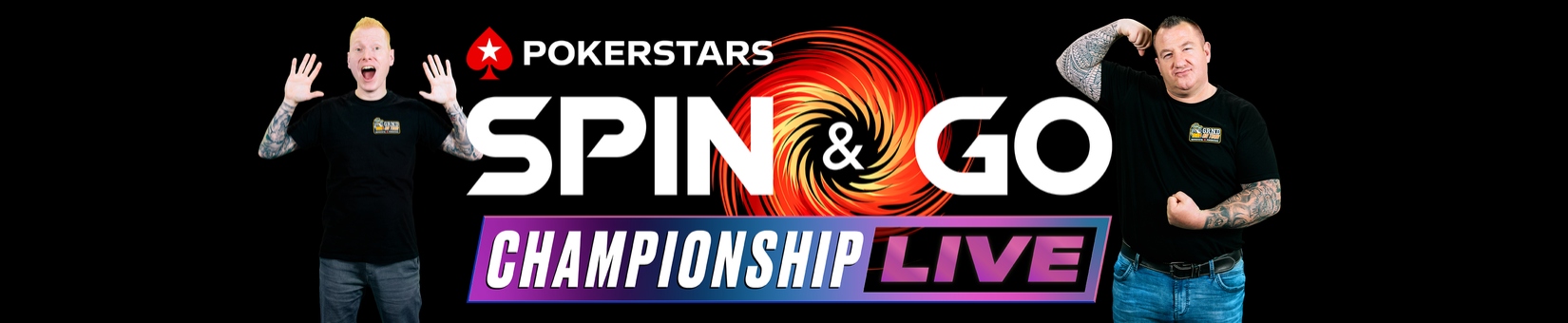 Felix "xflixx" Schneiders und Thomas "Hempi" Schaeven sind bereit für die Spin & Go Championship Live in Barcelona.