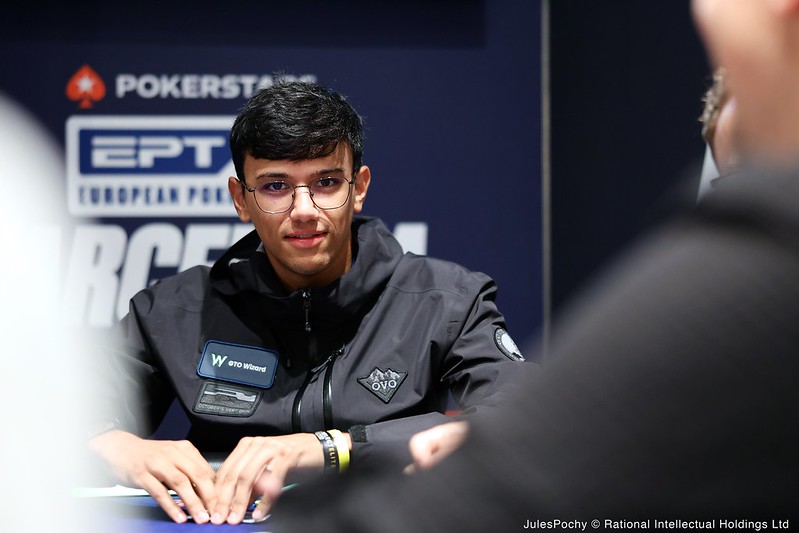 Samuel "Samu" Mullur beim 25.000 € EPT High Roller in Barcelona