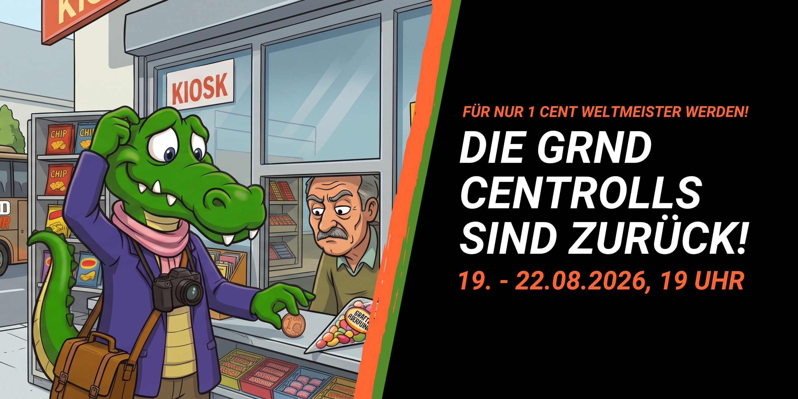 DIE GRND CENTROLLS SIND ZURÜCK. JEDE MENGE WCOOP-TICKETS ON TOP!
