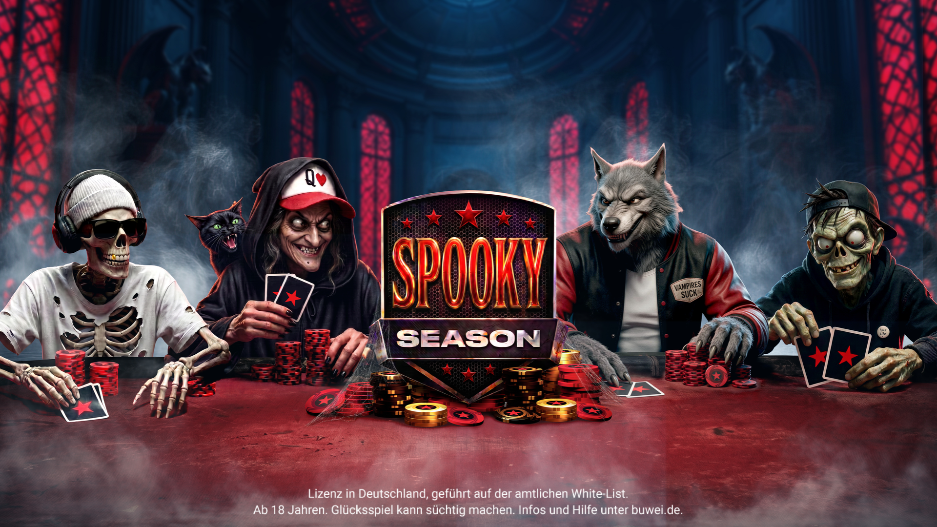 Die Spooky Season von Pokerstars kommt